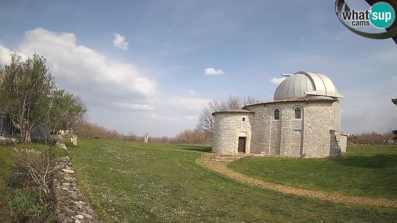Višnjanska observatorijska spletna kamera: Opazujte vesolje iz Istre, Hrvaška