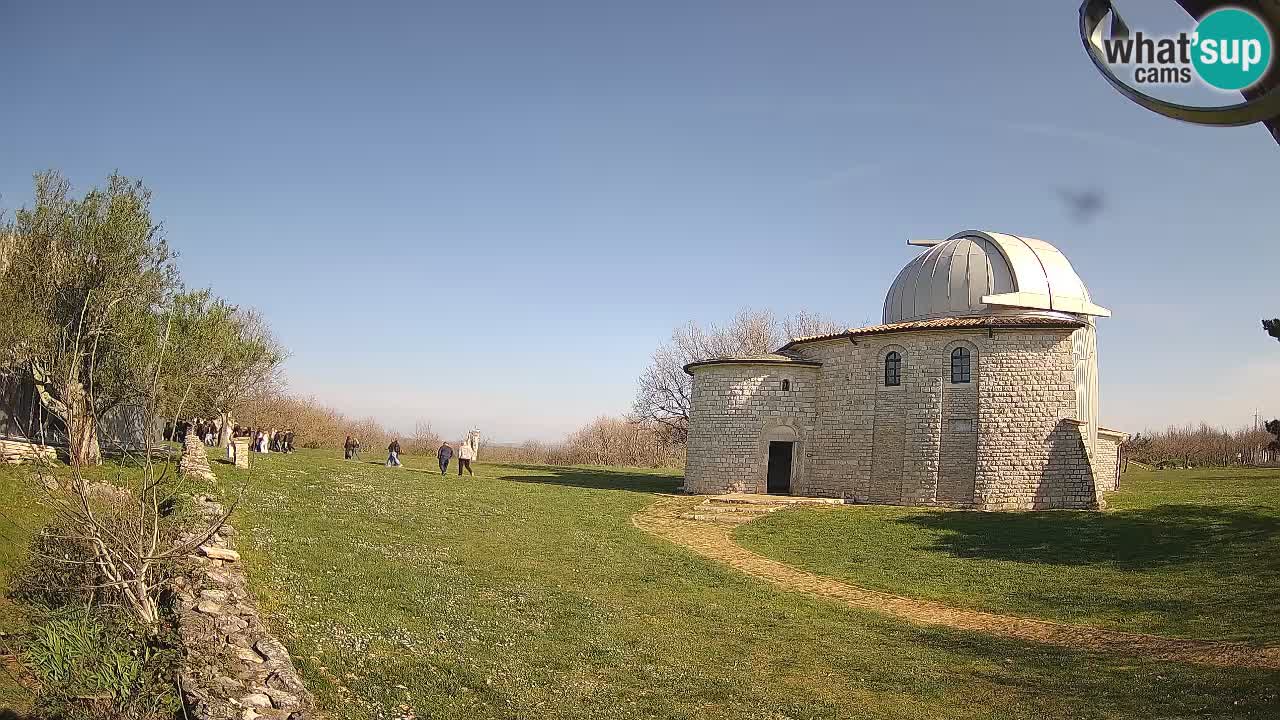 Višnjanska observatorijska spletna kamera: Opazujte vesolje iz Istre, Hrvaška