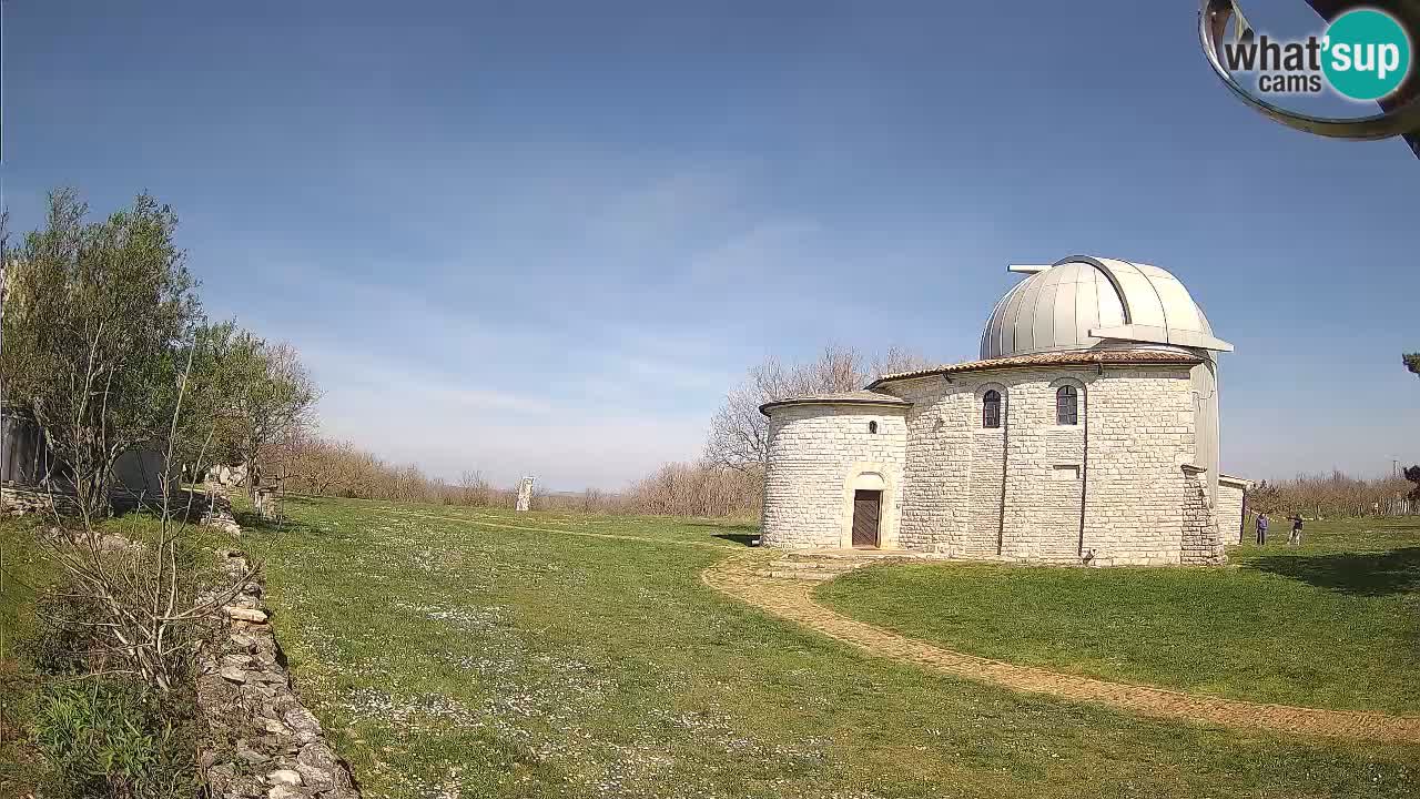 Višnjanska observatorijska spletna kamera: Opazujte vesolje iz Istre, Hrvaška