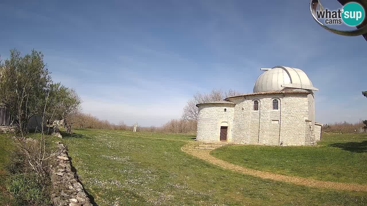 Višnjanska observatorijska spletna kamera: Opazujte vesolje iz Istre, Hrvaška