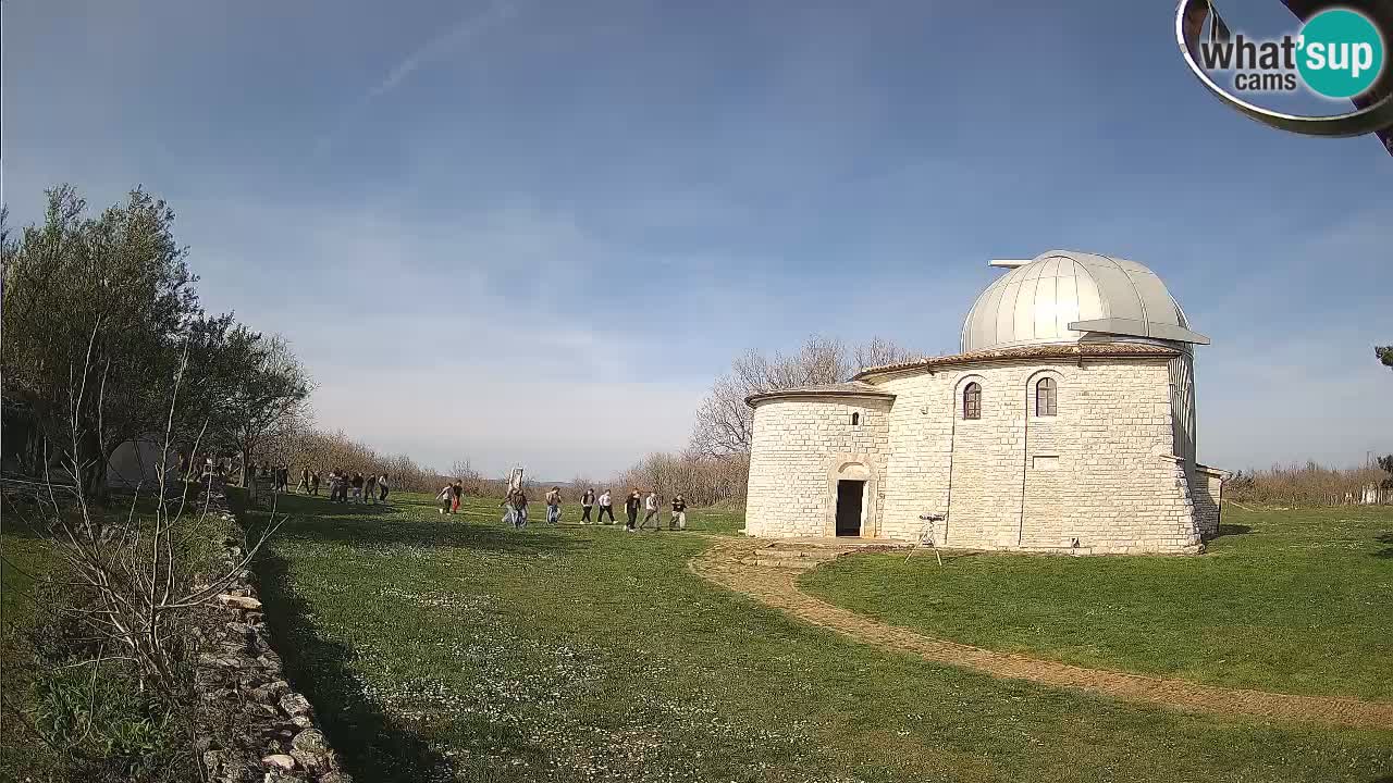 Višnjanska observatorijska spletna kamera: Opazujte vesolje iz Istre, Hrvaška