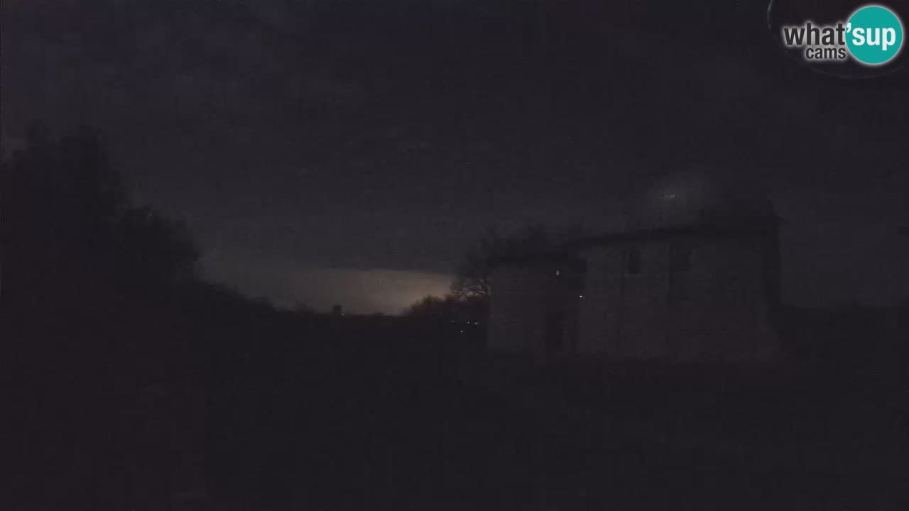 Višnjanska observatorijska spletna kamera: Opazujte vesolje iz Istre, Hrvaška