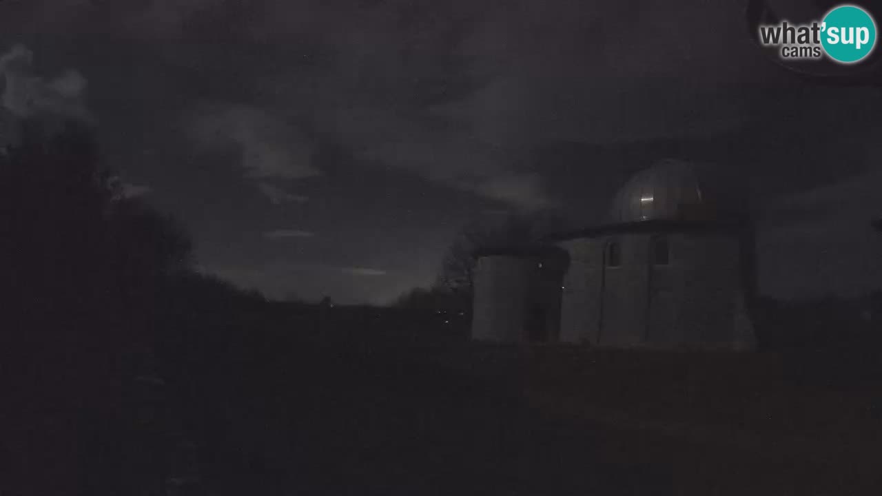 Višnjanska observatorijska spletna kamera: Opazujte vesolje iz Istre, Hrvaška