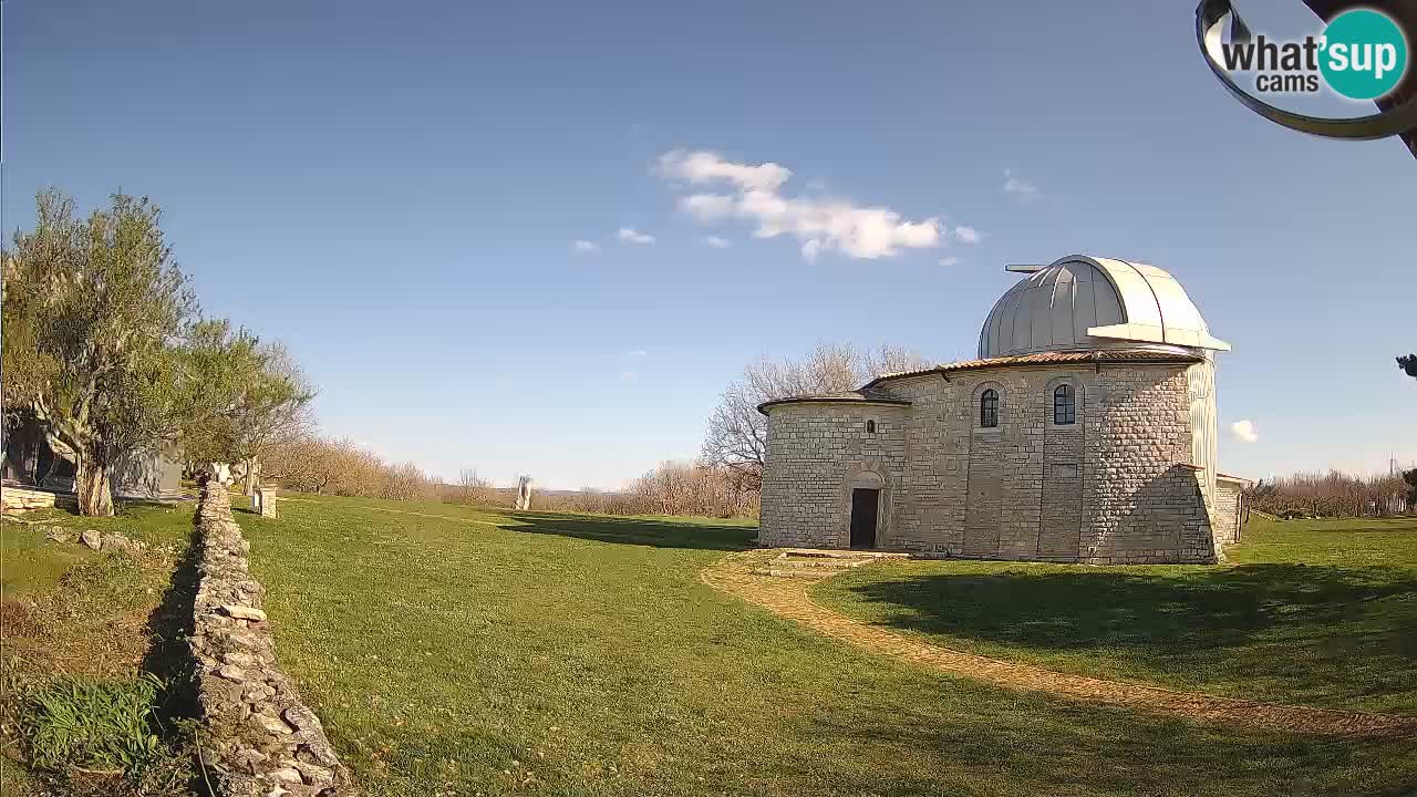 Višnjanska observatorijska spletna kamera: Opazujte vesolje iz Istre, Hrvaška