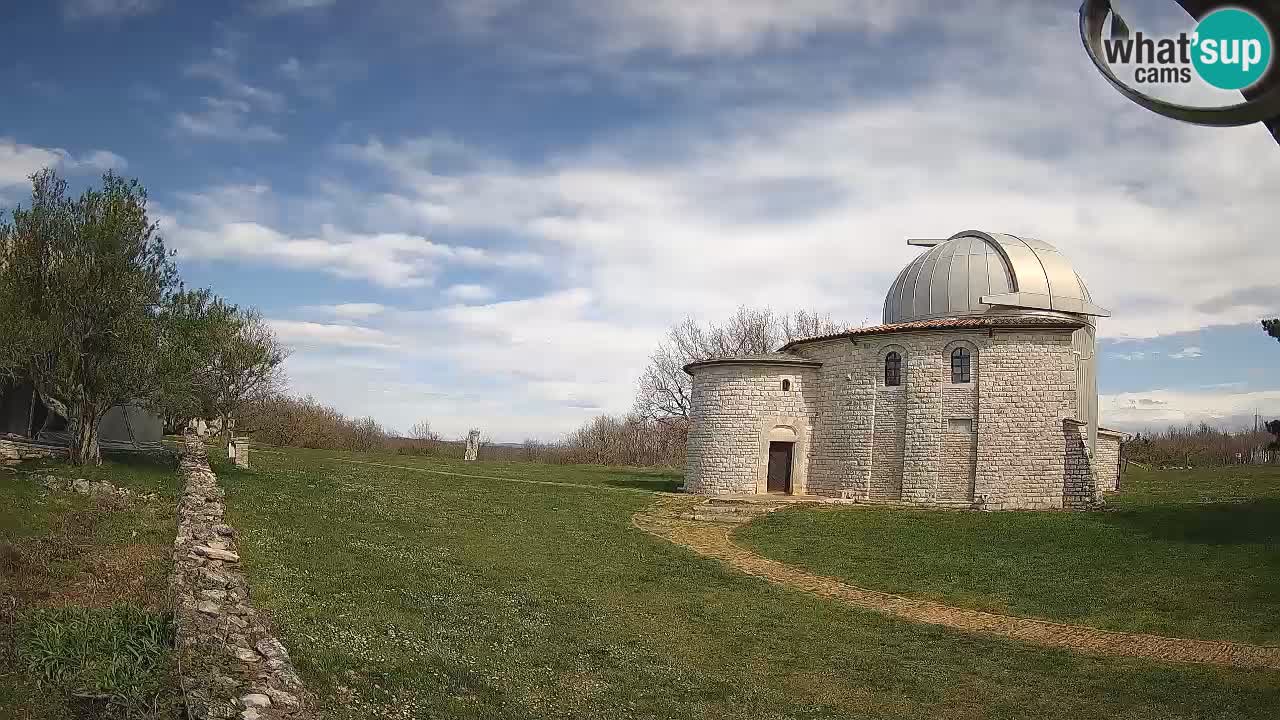 Višnjanska observatorijska spletna kamera: Opazujte vesolje iz Istre, Hrvaška