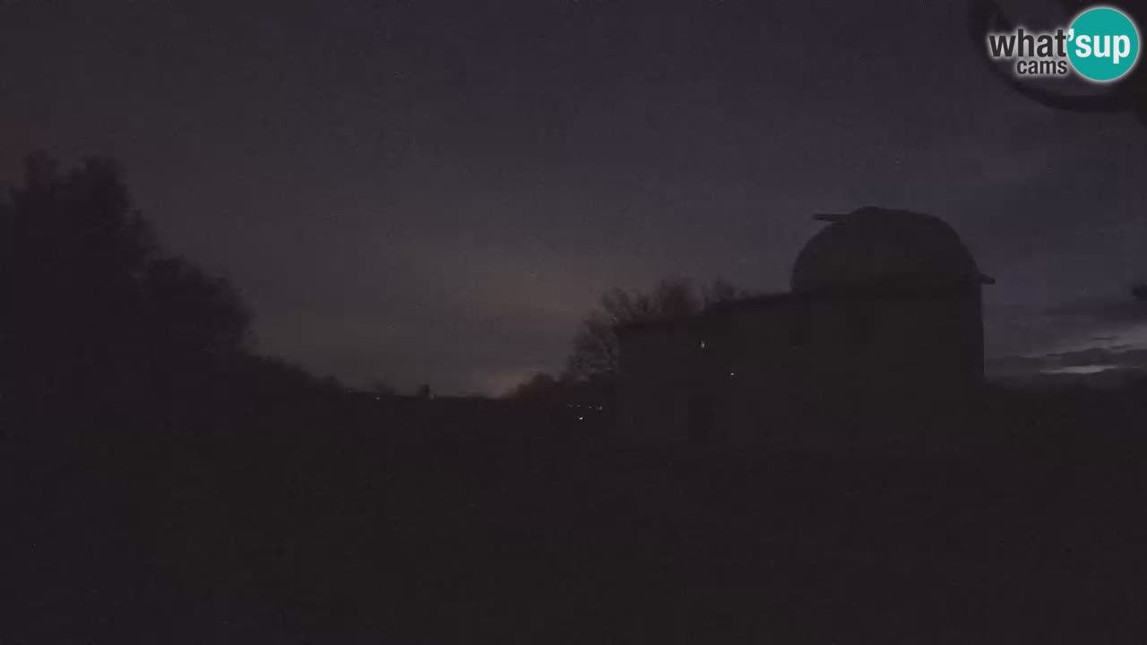 Višnjanska observatorijska spletna kamera: Opazujte vesolje iz Istre, Hrvaška