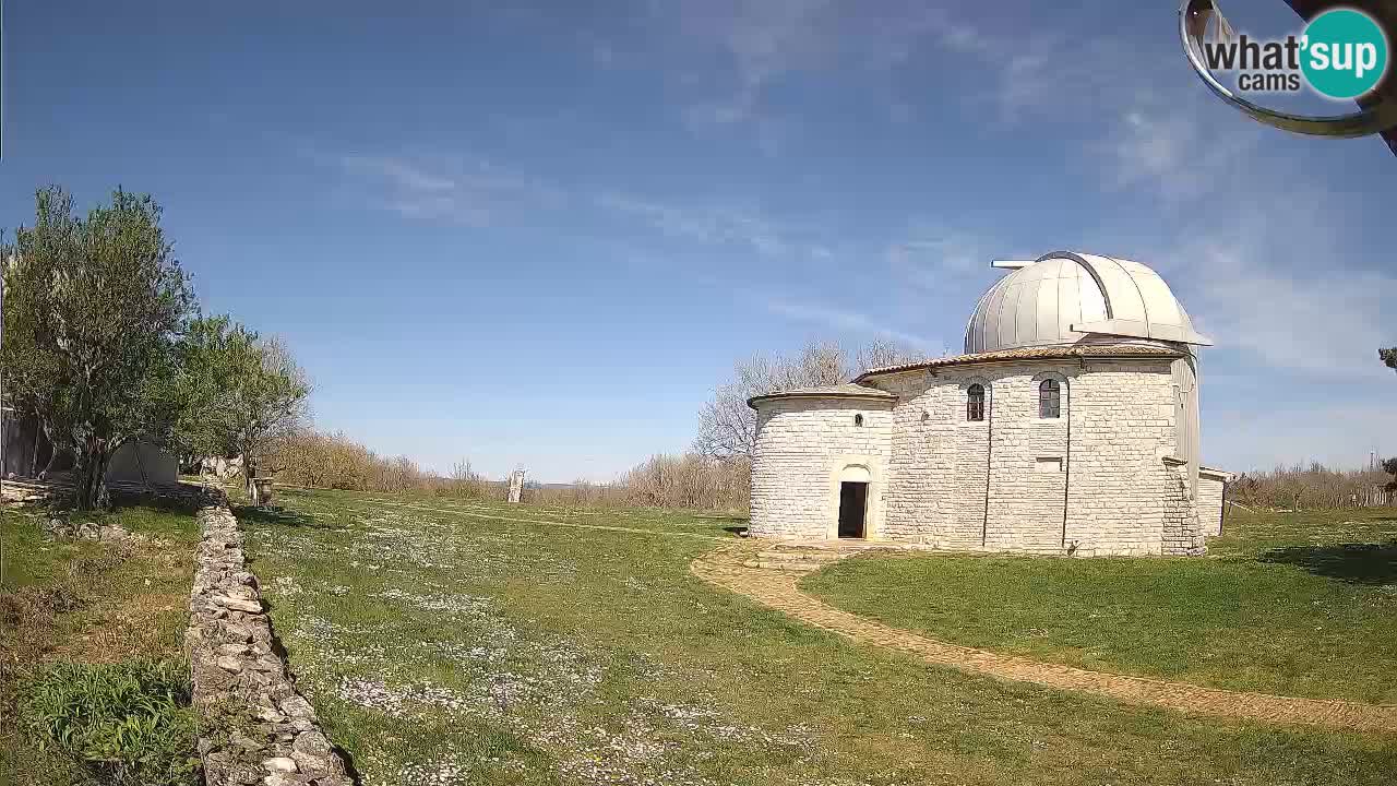 Višnjanska observatorijska spletna kamera: Opazujte vesolje iz Istre, Hrvaška