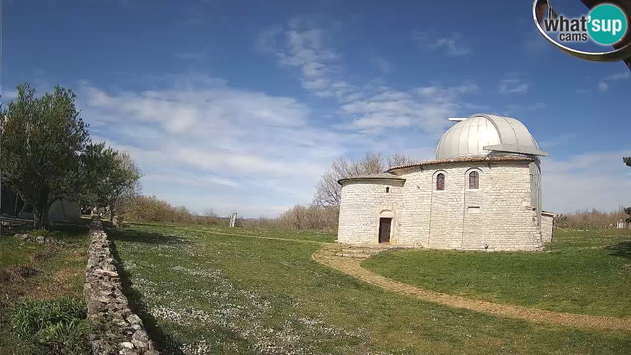 Višnjanska observatorijska spletna kamera: Opazujte vesolje iz Istre, Hrvaška