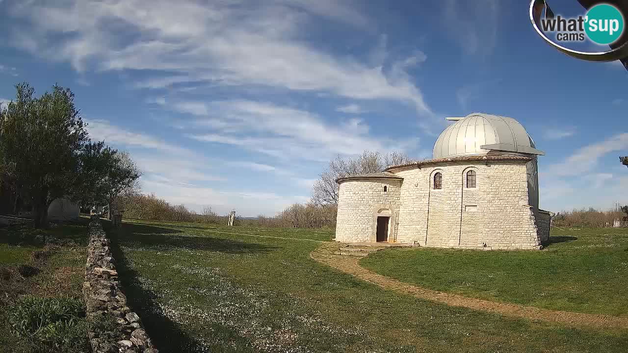 Višnjanska observatorijska spletna kamera: Opazujte vesolje iz Istre, Hrvaška