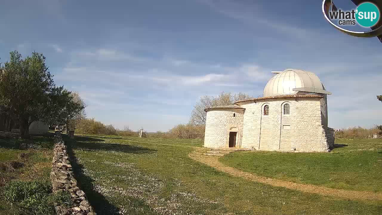 Višnjanska observatorijska spletna kamera: Opazujte vesolje iz Istre, Hrvaška