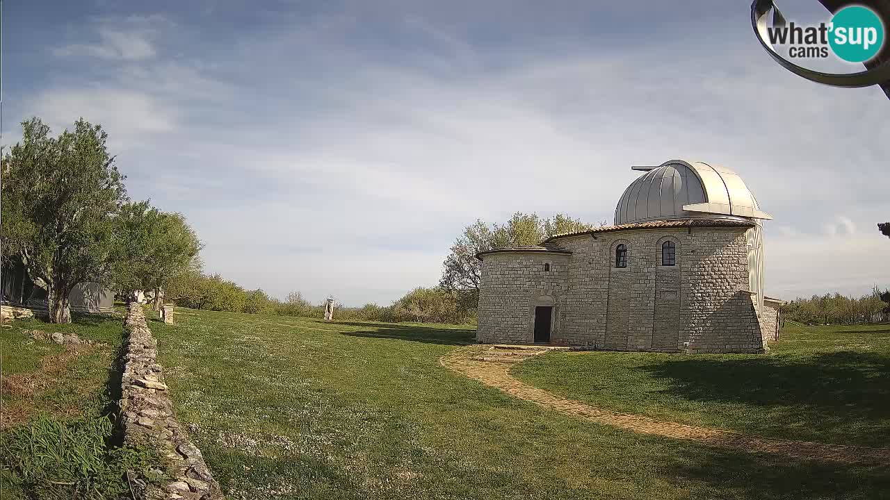 Višnjanska observatorijska spletna kamera: Opazujte vesolje iz Istre, Hrvaška