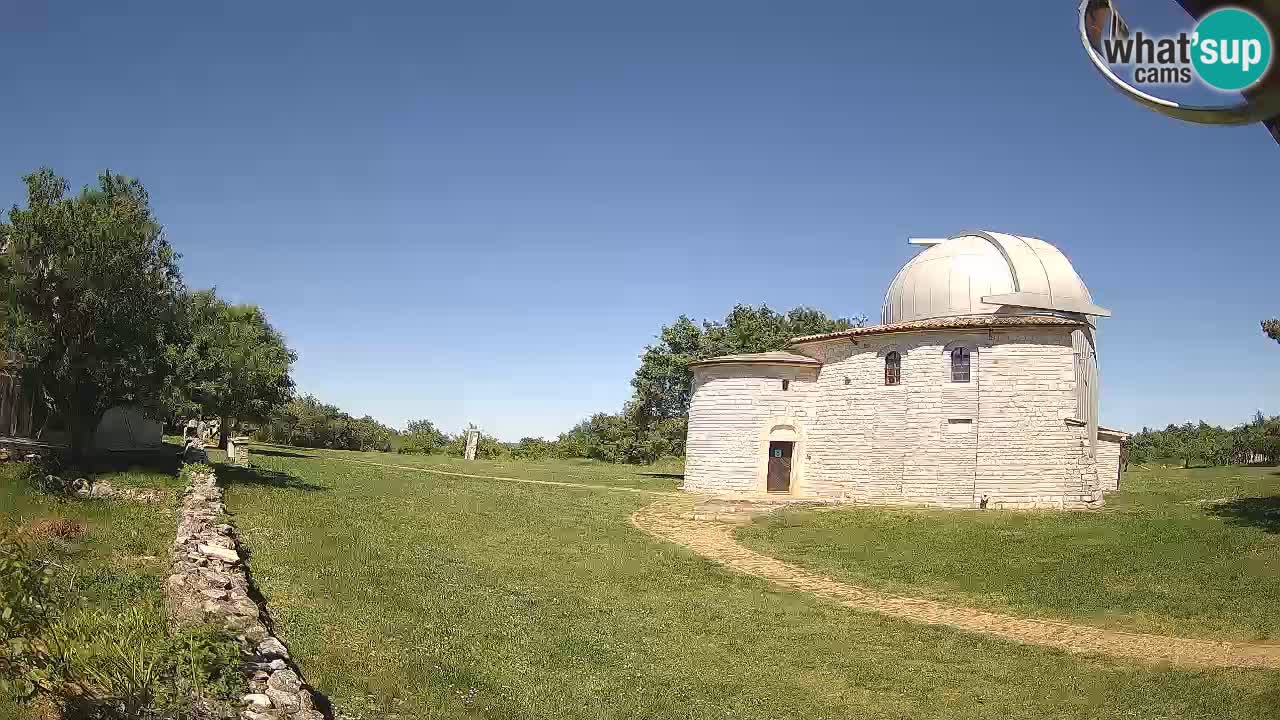 Višnjanska observatorijska spletna kamera: Opazujte vesolje iz Istre, Hrvaška