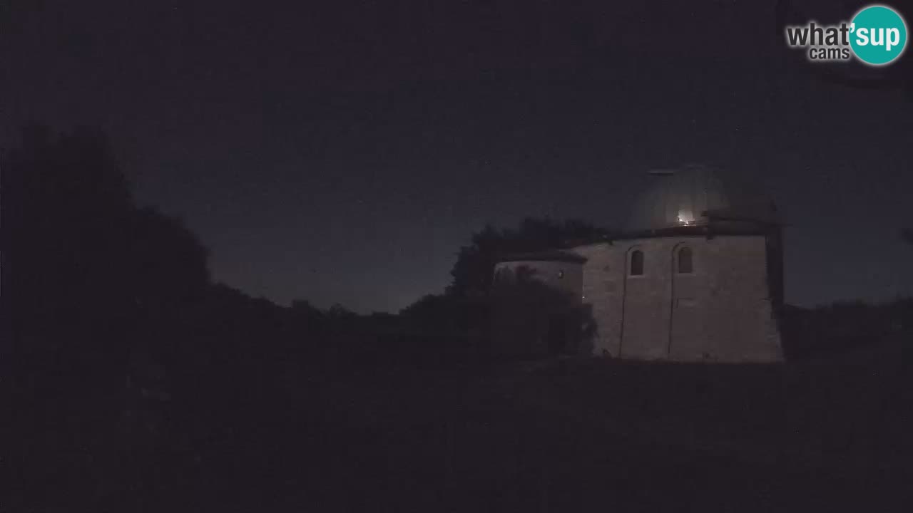 Višnjanska observatorijska spletna kamera: Opazujte vesolje iz Istre, Hrvaška