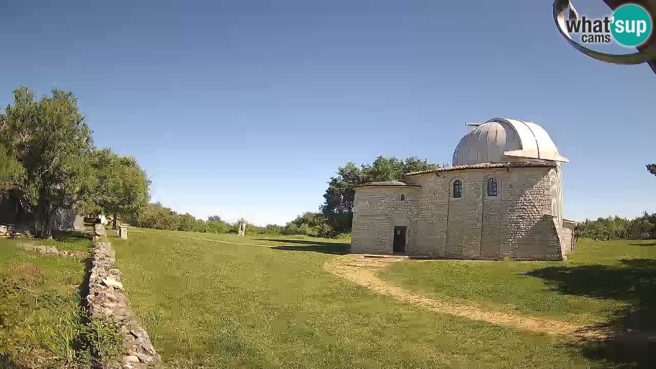 Višnjanska observatorijska spletna kamera: Opazujte vesolje iz Istre, Hrvaška