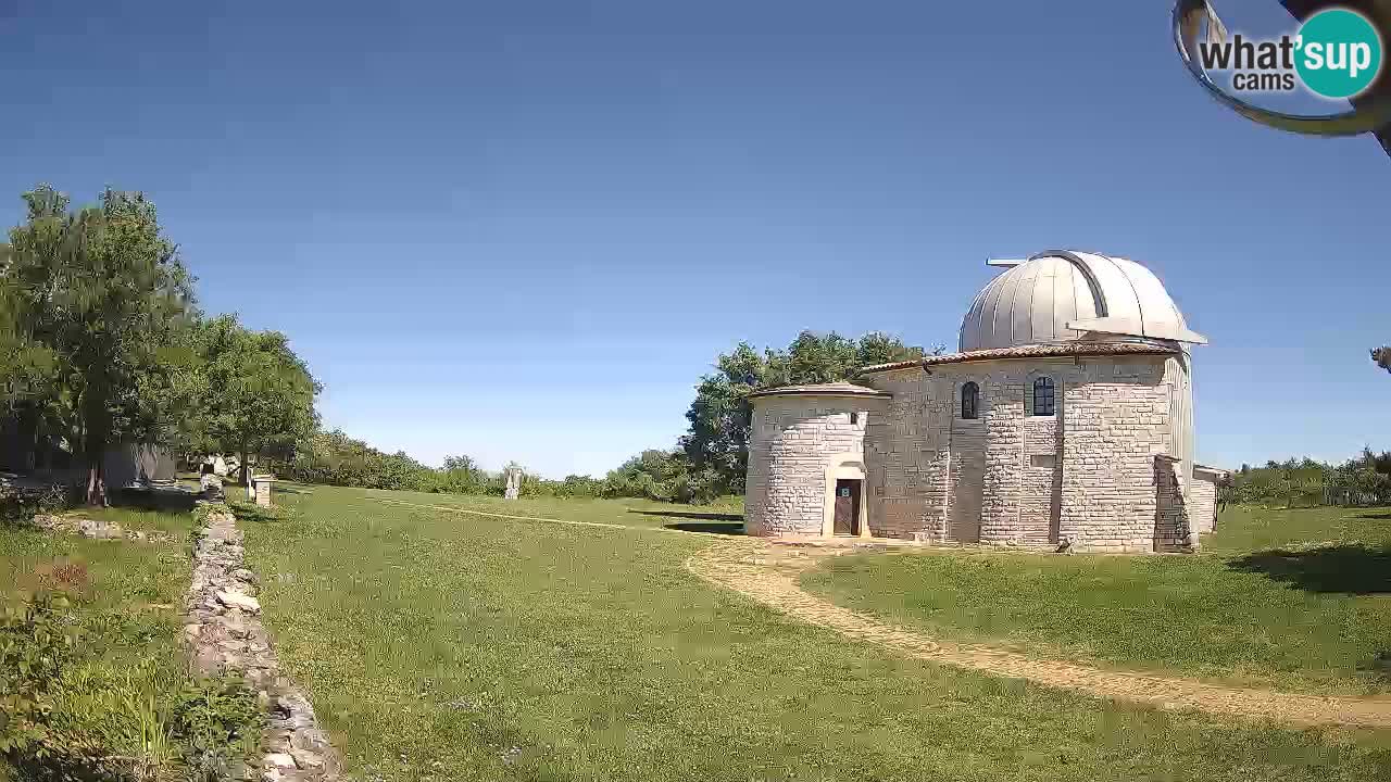 Višnjanska observatorijska spletna kamera: Opazujte vesolje iz Istre, Hrvaška