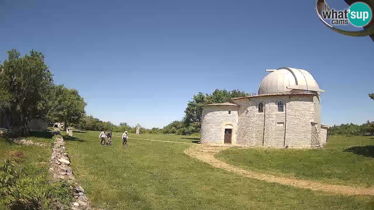 Višnjanska observatorijska spletna kamera: Opazujte vesolje iz Istre, Hrvaška