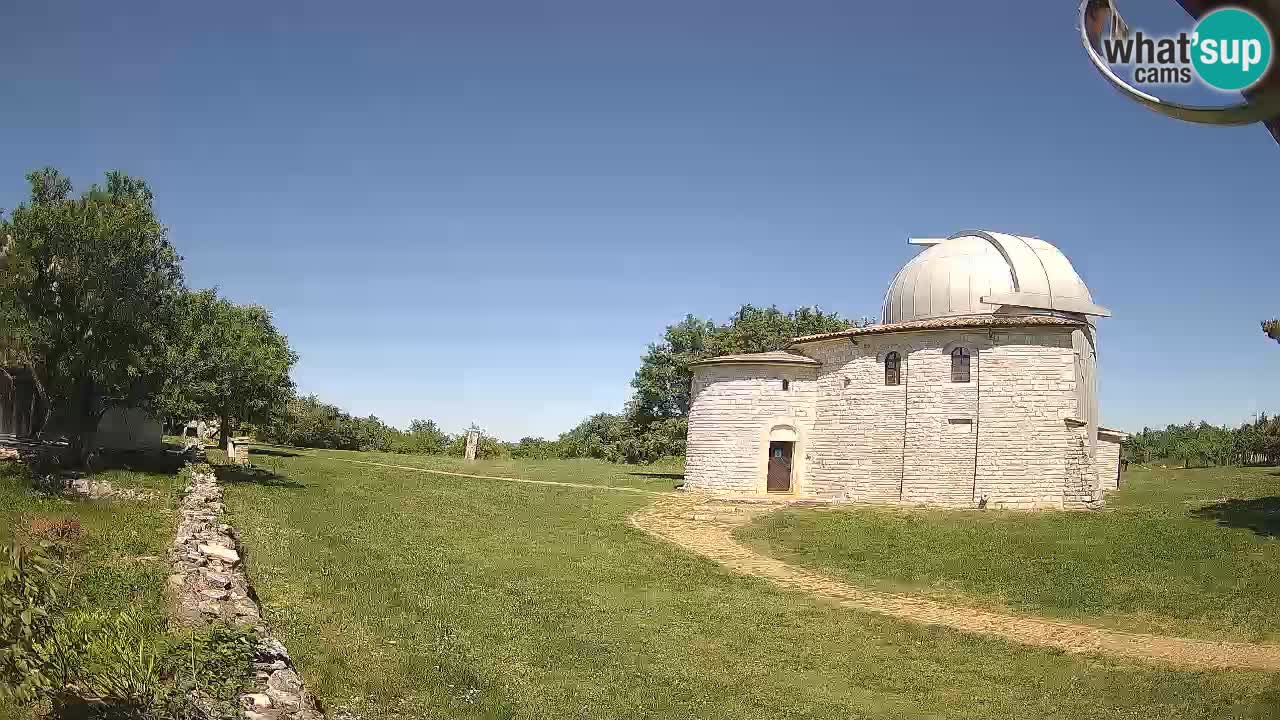 Višnjanska observatorijska spletna kamera: Opazujte vesolje iz Istre, Hrvaška