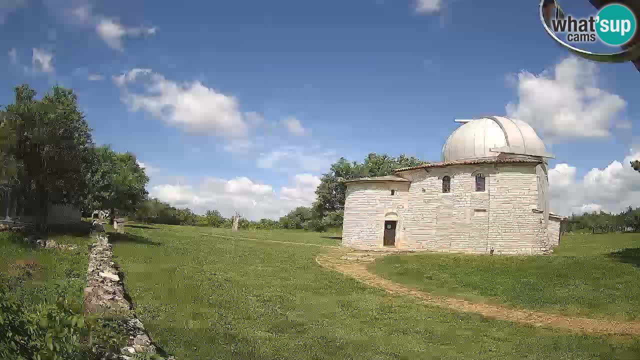 Višnjanska observatorijska spletna kamera: Opazujte vesolje iz Istre, Hrvaška