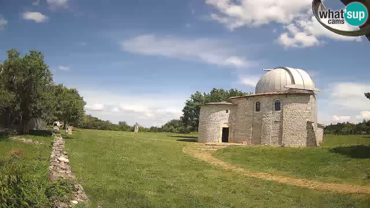 Višnjanska observatorijska spletna kamera: Opazujte vesolje iz Istre, Hrvaška