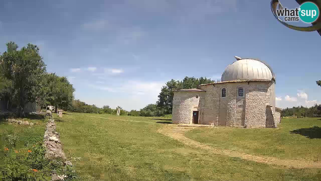 Višnjanska observatorijska spletna kamera: Opazujte vesolje iz Istre, Hrvaška