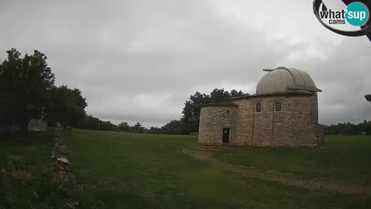 Višnjanska observatorijska spletna kamera: Opazujte vesolje iz Istre, Hrvaška