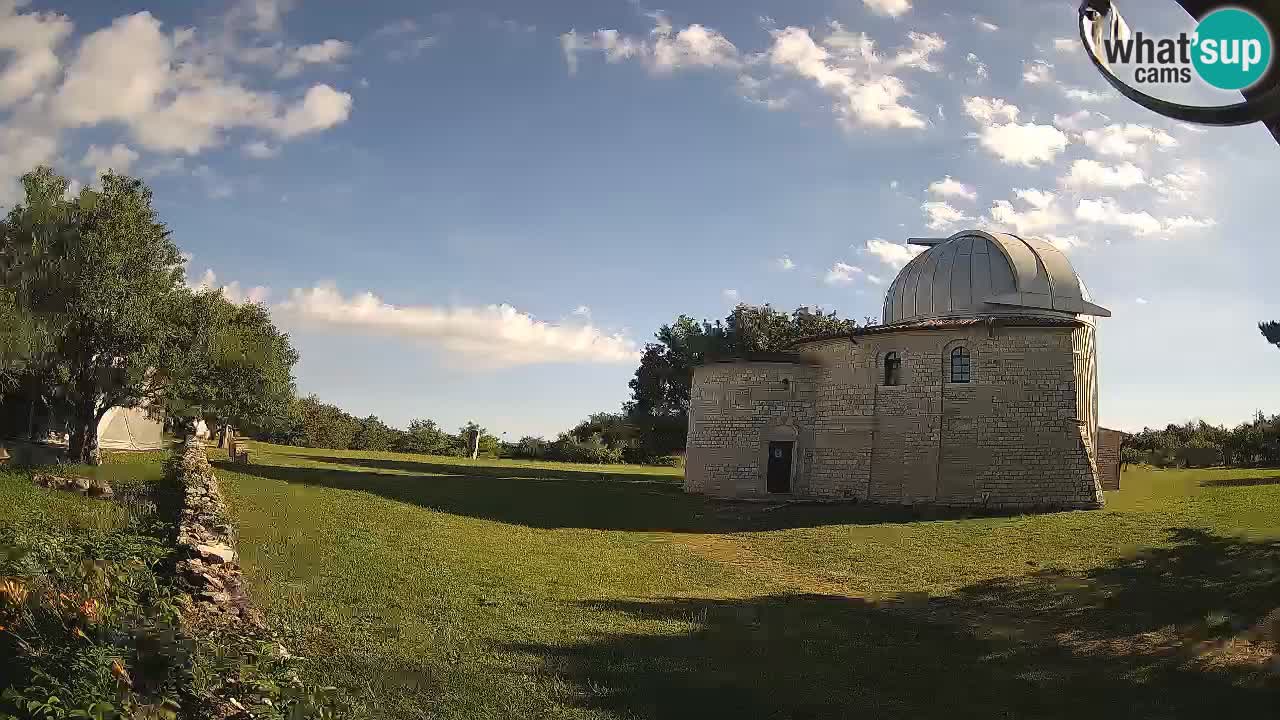 Višnjanska observatorijska spletna kamera: Opazujte vesolje iz Istre, Hrvaška