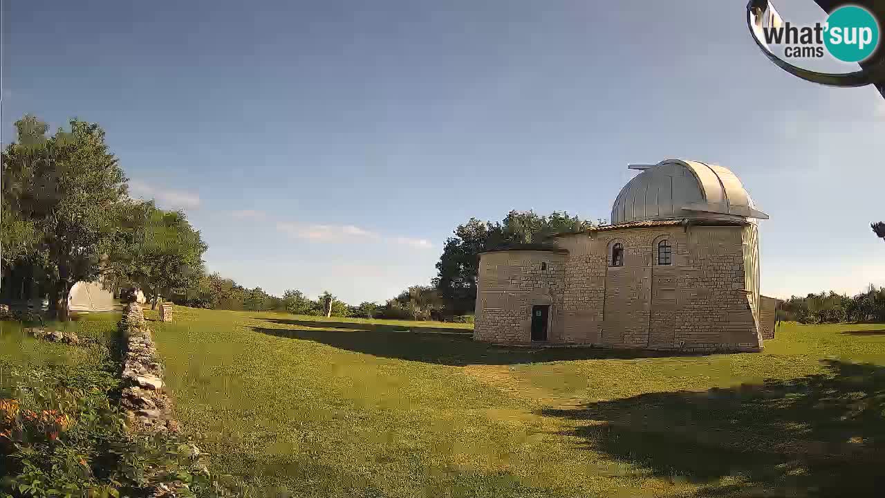 Višnjanska observatorijska spletna kamera: Opazujte vesolje iz Istre, Hrvaška
