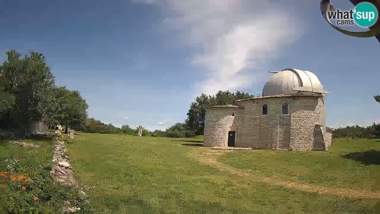 Višnjanska observatorijska spletna kamera: Opazujte vesolje iz Istre, Hrvaška