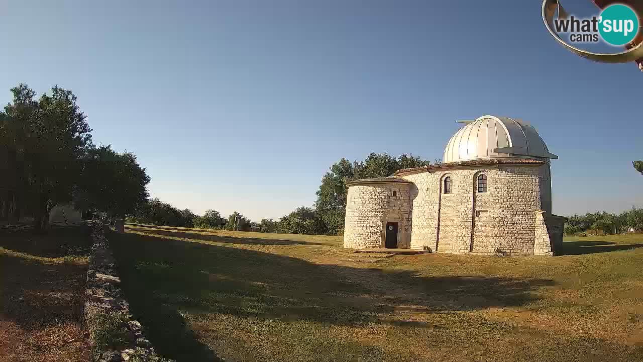 Višnjanska observatorijska spletna kamera: Opazujte vesolje iz Istre, Hrvaška