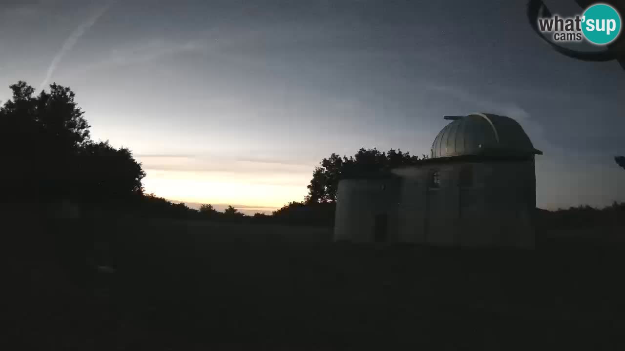 Višnjanska observatorijska spletna kamera: Opazujte vesolje iz Istre, Hrvaška