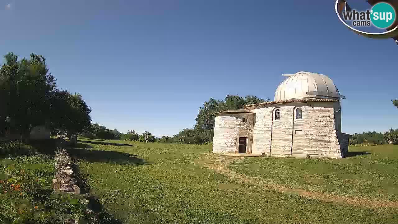 Višnjanska observatorijska spletna kamera: Opazujte vesolje iz Istre, Hrvaška