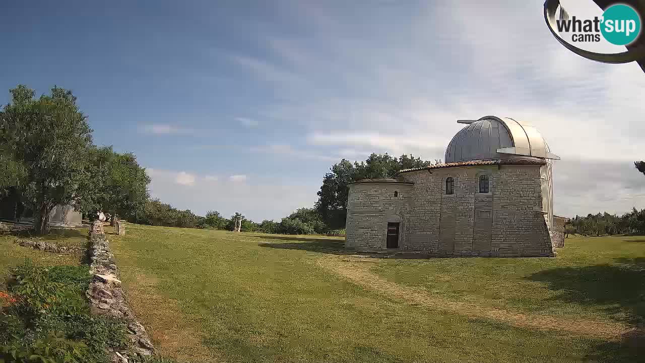 Višnjanska observatorijska spletna kamera: Opazujte vesolje iz Istre, Hrvaška