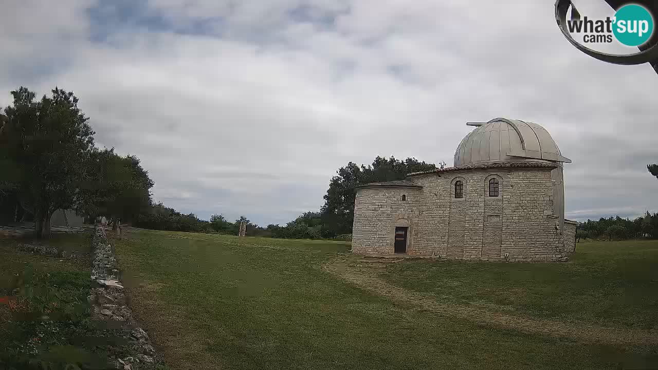 Višnjanska observatorijska spletna kamera: Opazujte vesolje iz Istre, Hrvaška