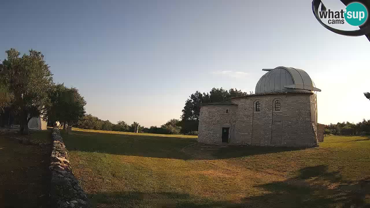 Višnjanska observatorijska spletna kamera: Opazujte vesolje iz Istre, Hrvaška