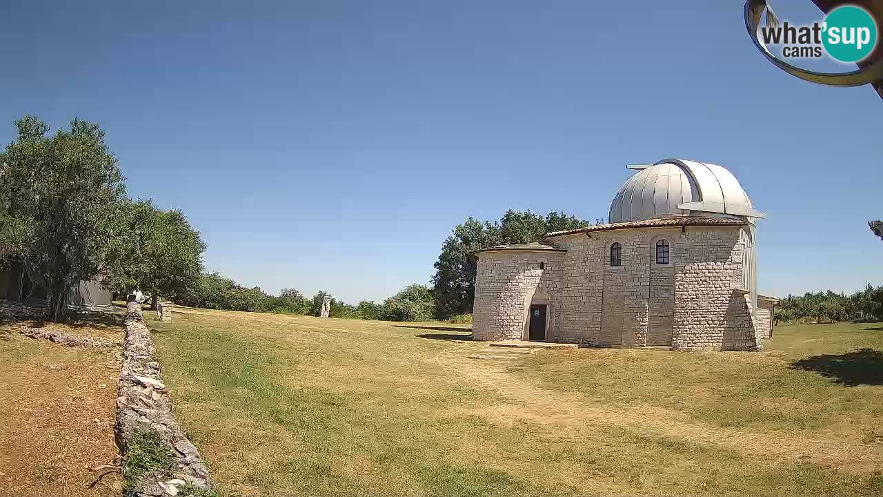 Višnjanska observatorijska spletna kamera: Opazujte vesolje iz Istre, Hrvaška