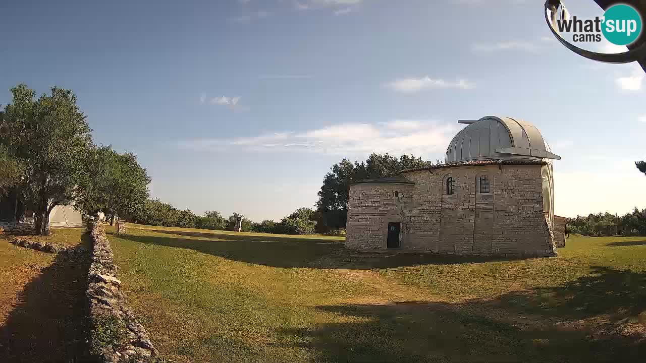 Višnjanska observatorijska spletna kamera: Opazujte vesolje iz Istre, Hrvaška