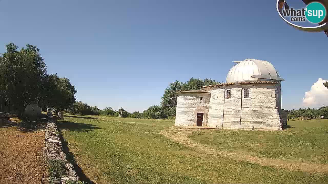 Višnjanska observatorijska spletna kamera: Opazujte vesolje iz Istre, Hrvaška