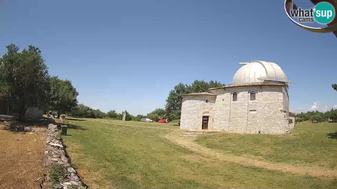 Višnjanska observatorijska spletna kamera: Opazujte vesolje iz Istre, Hrvaška