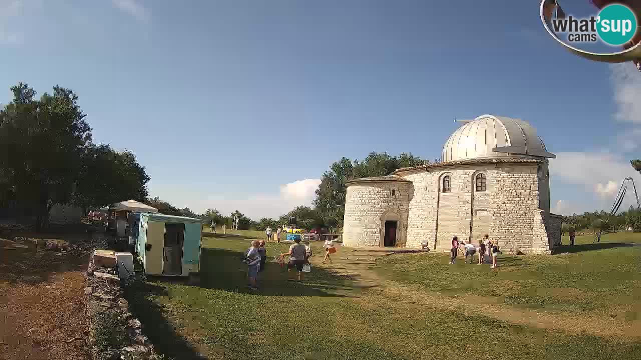 Višnjanska observatorijska spletna kamera: Opazujte vesolje iz Istre, Hrvaška