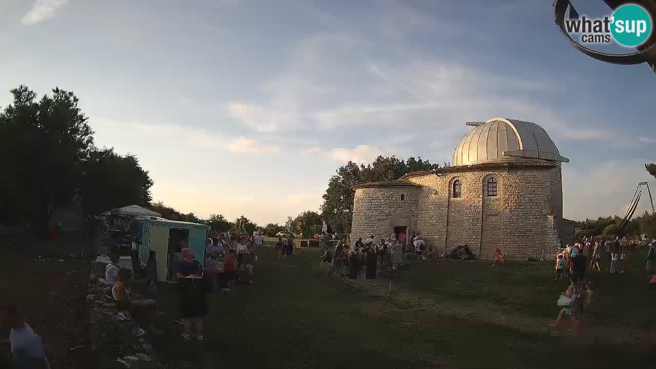 Višnjanska observatorijska spletna kamera: Opazujte vesolje iz Istre, Hrvaška