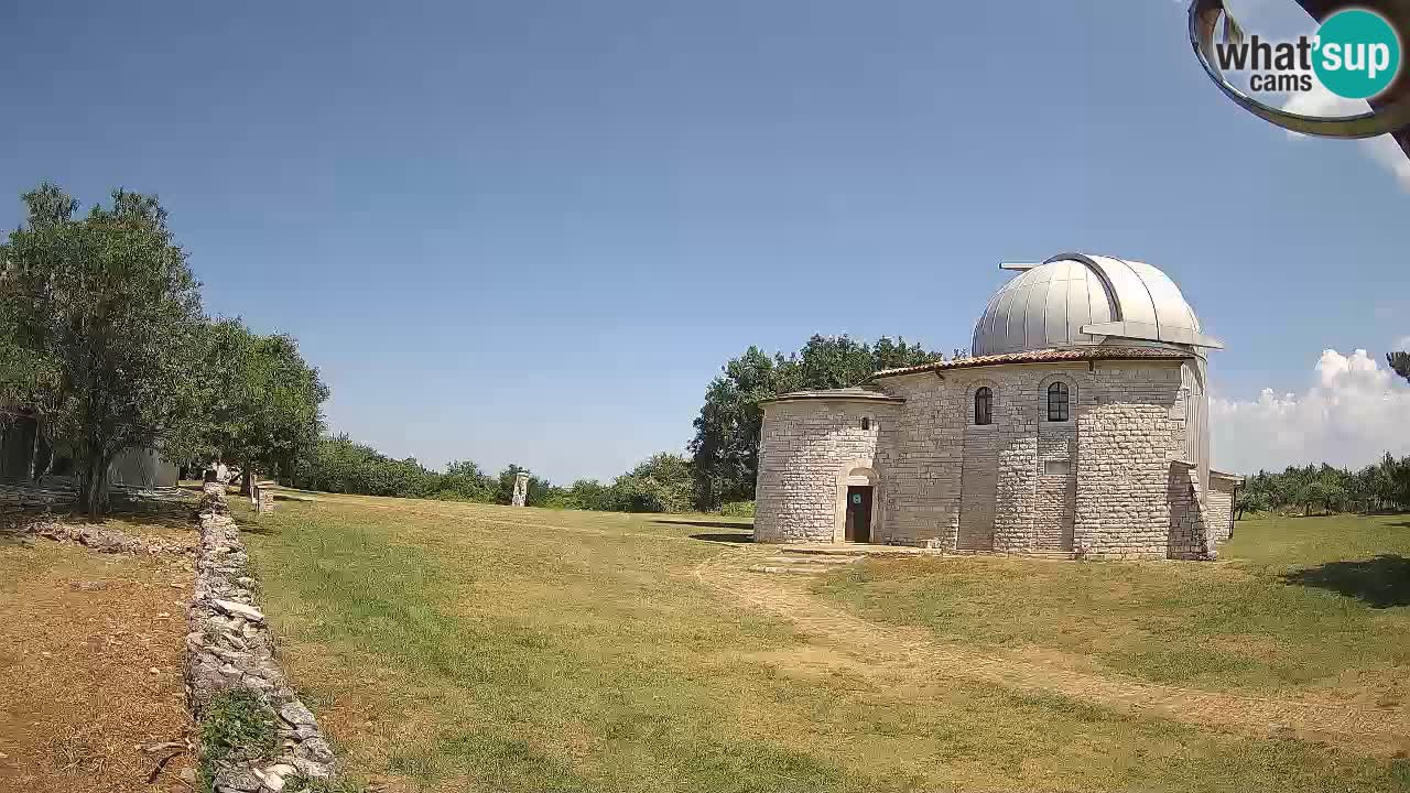 Višnjanska observatorijska spletna kamera: Opazujte vesolje iz Istre, Hrvaška