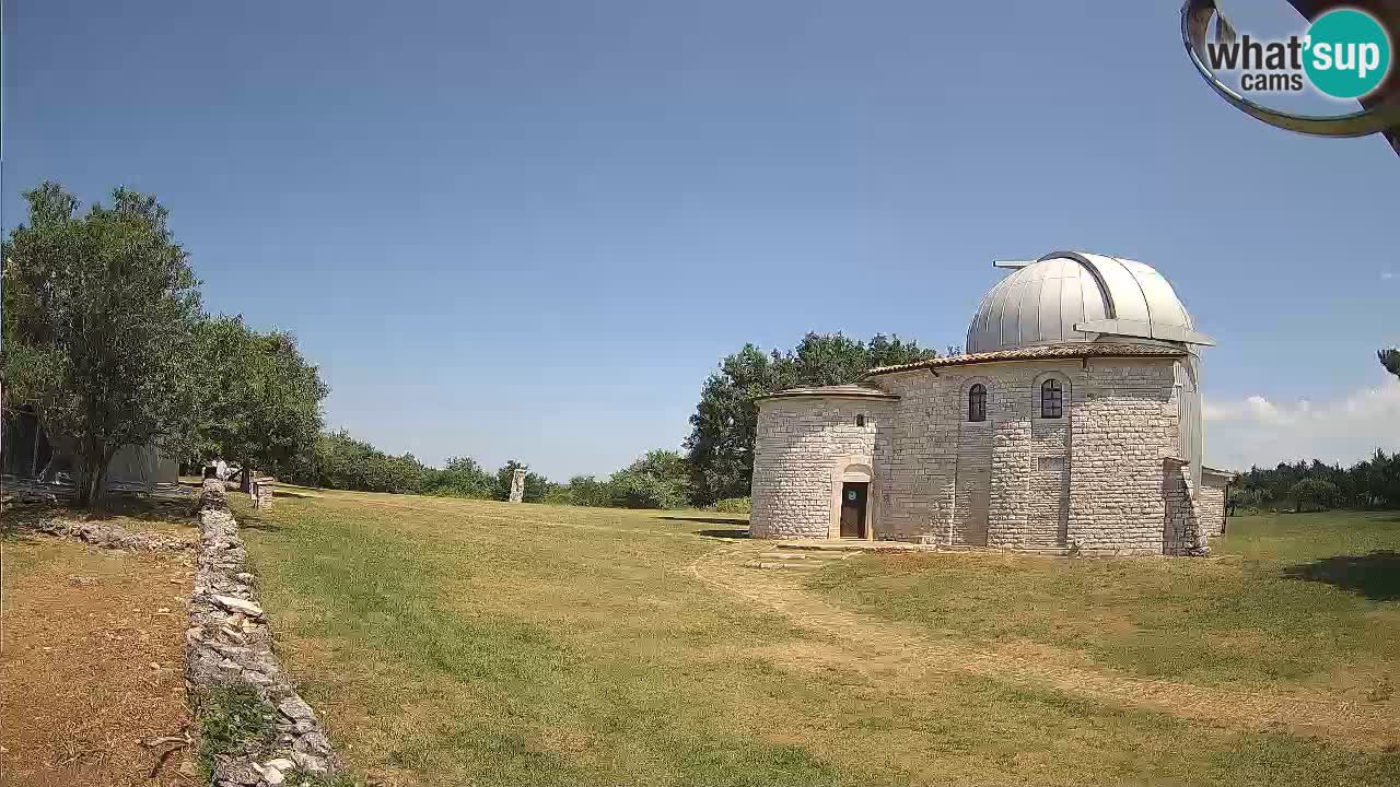 Višnjanska observatorijska spletna kamera: Opazujte vesolje iz Istre, Hrvaška