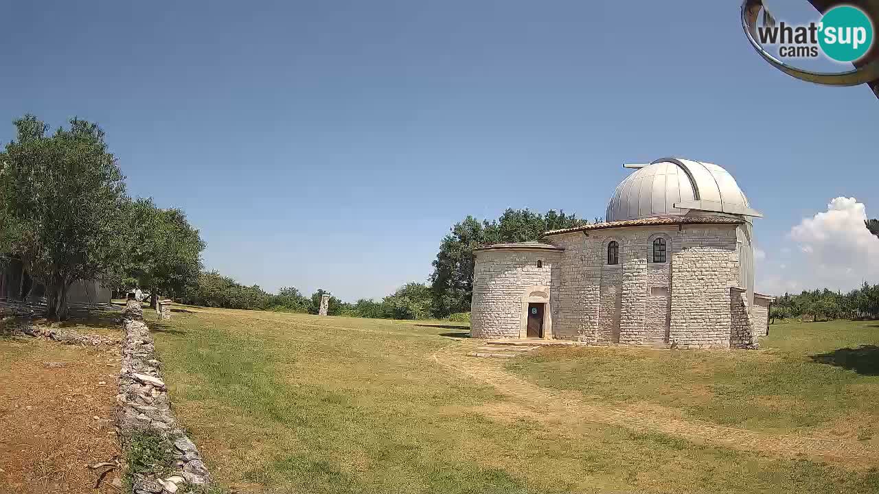 Višnjanska observatorijska spletna kamera: Opazujte vesolje iz Istre, Hrvaška