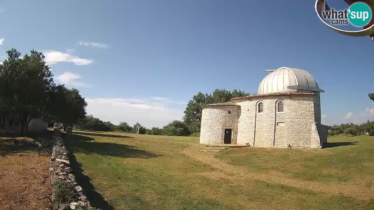 Višnjanska observatorijska spletna kamera: Opazujte vesolje iz Istre, Hrvaška