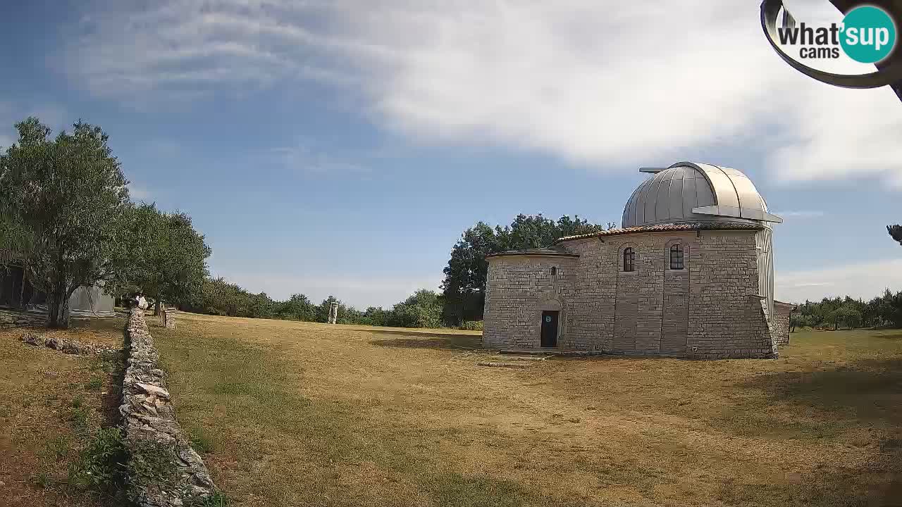 Višnjanska observatorijska spletna kamera: Opazujte vesolje iz Istre, Hrvaška