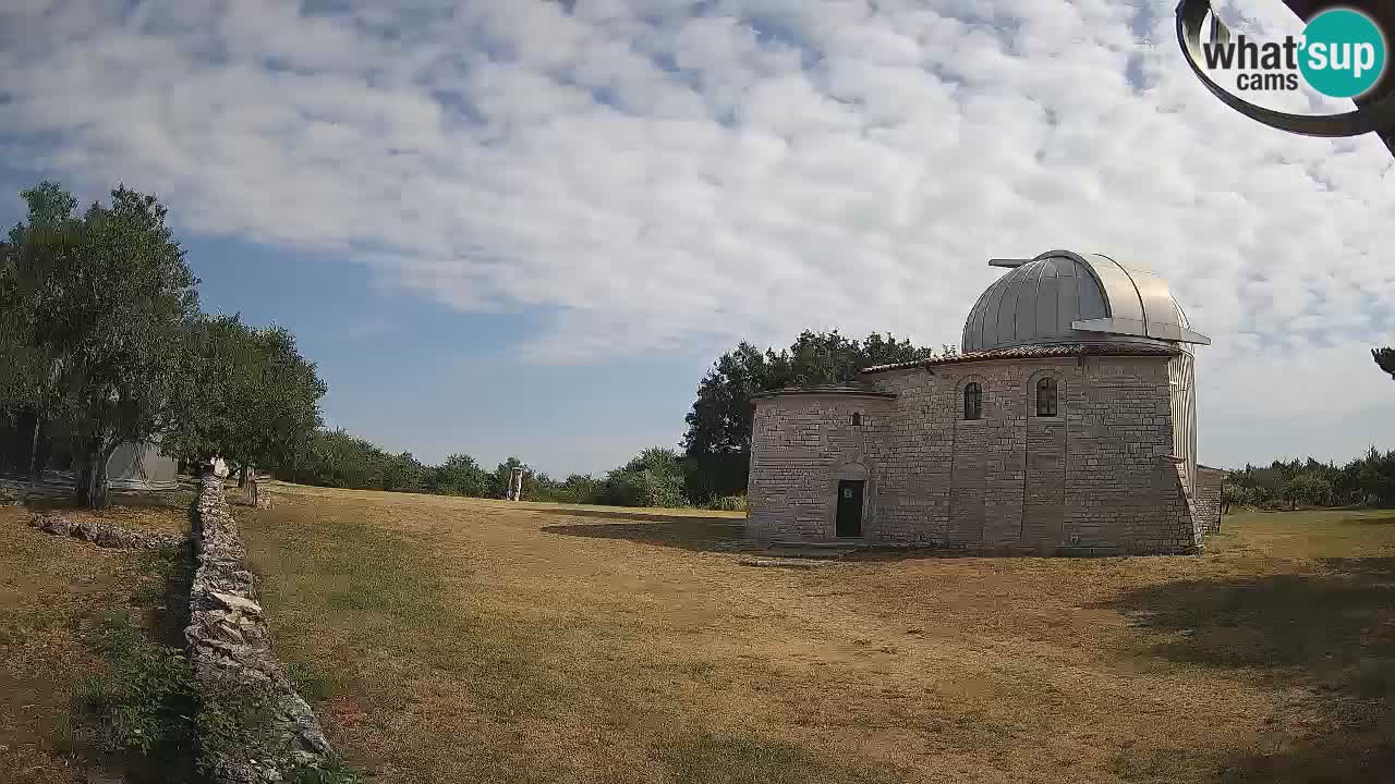 Višnjanska observatorijska spletna kamera: Opazujte vesolje iz Istre, Hrvaška