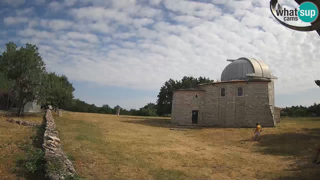 Višnjanska observatorijska spletna kamera: Opazujte vesolje iz Istre, Hrvaška