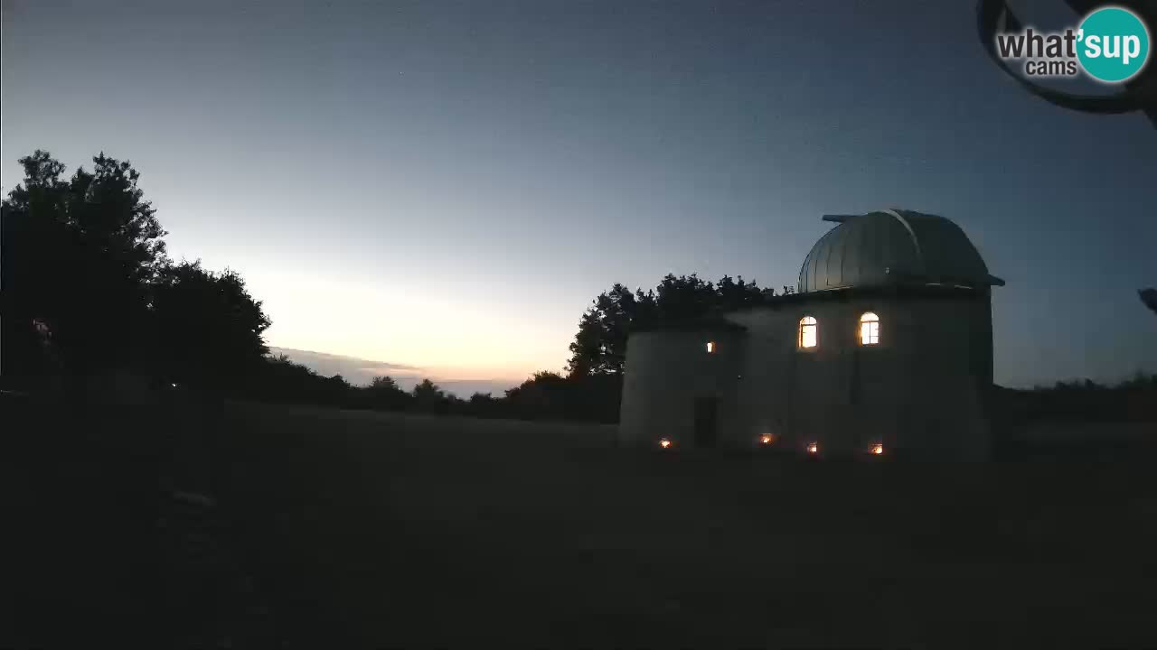 Višnjanska observatorijska spletna kamera: Opazujte vesolje iz Istre, Hrvaška