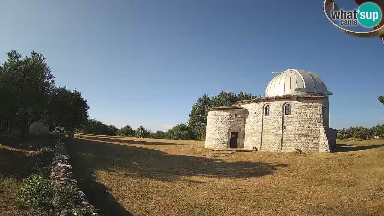 Višnjanska observatorijska spletna kamera: Opazujte vesolje iz Istre, Hrvaška