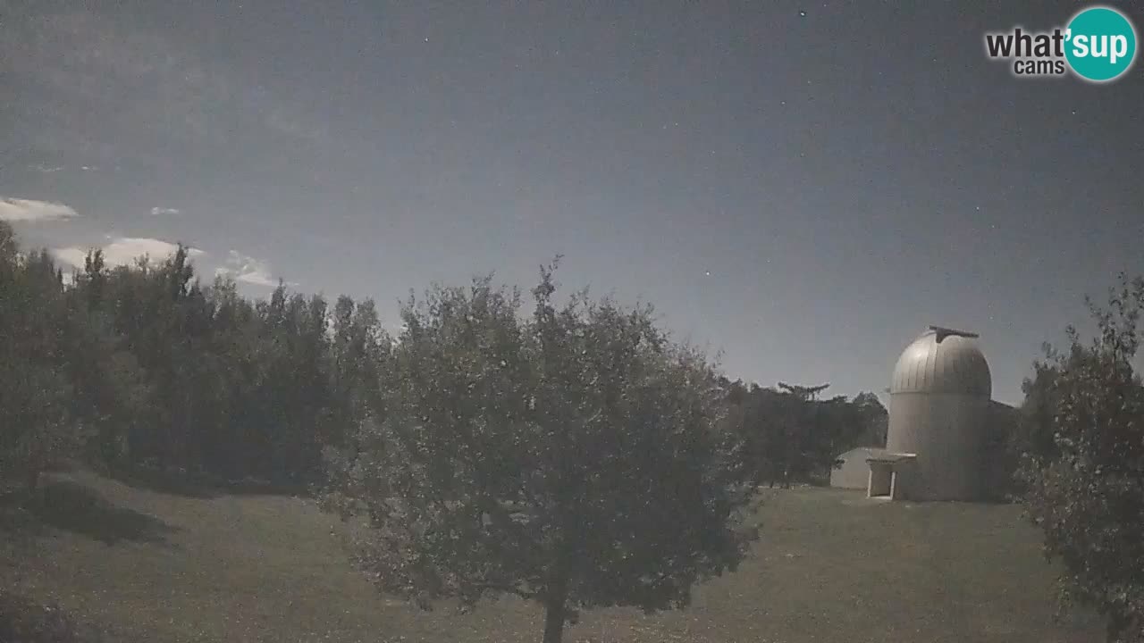 Webcam live dell’Osservatorio di  – Esplora il cielo, gli asteroidi, i comete e i meteoroidi.